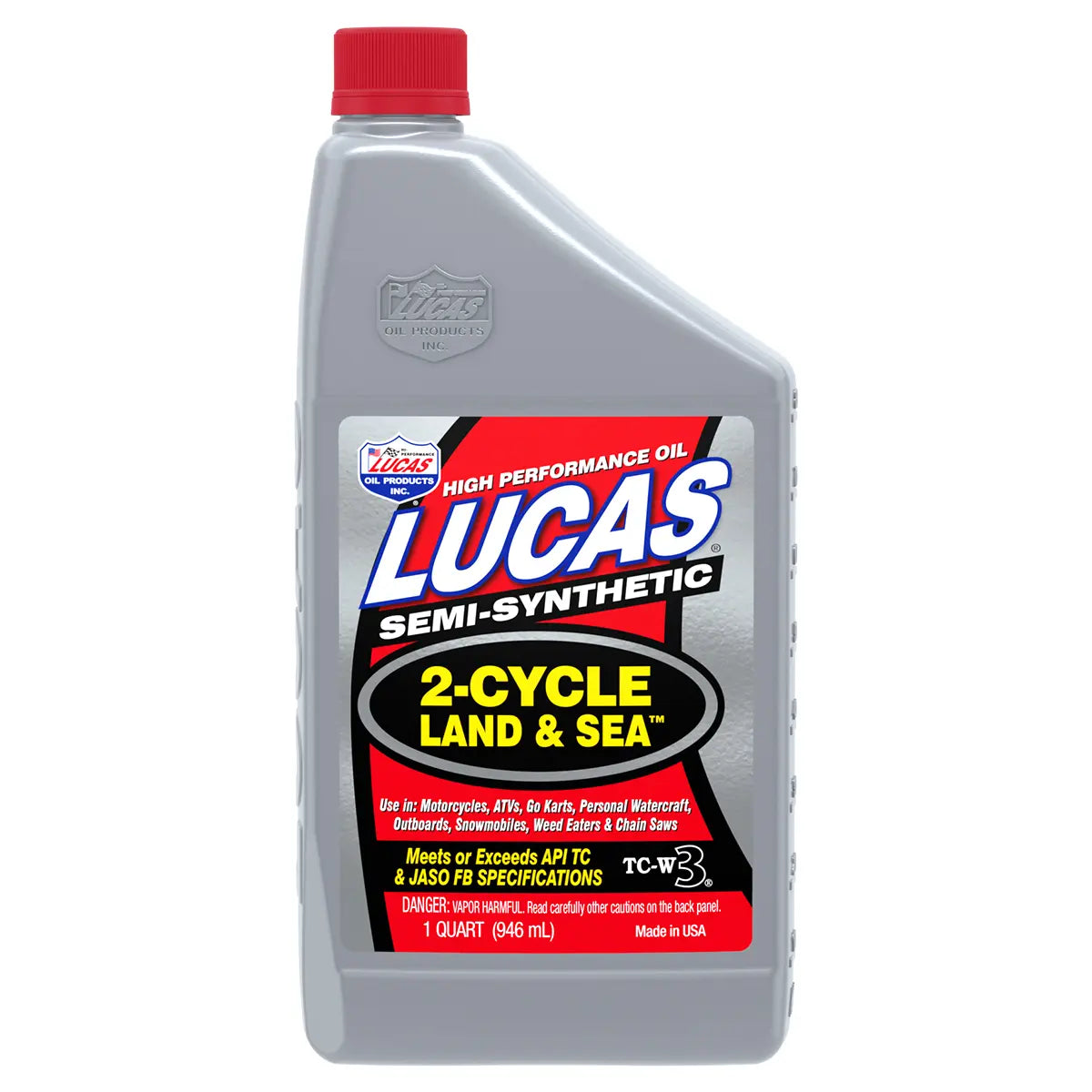 زيت لوكاس للمحركات الثنائية بر & بحر