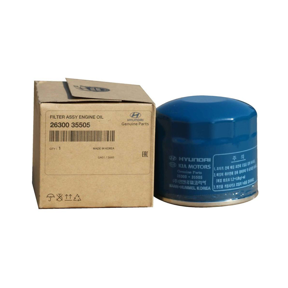 فلتر زيت هيونداي وكالة 2M000