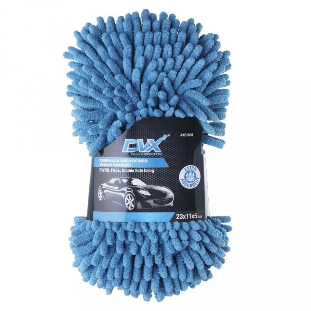إسفنجة تنظيف يدوية من الألياف الدقيقة بحجم 23×11×5 سم.