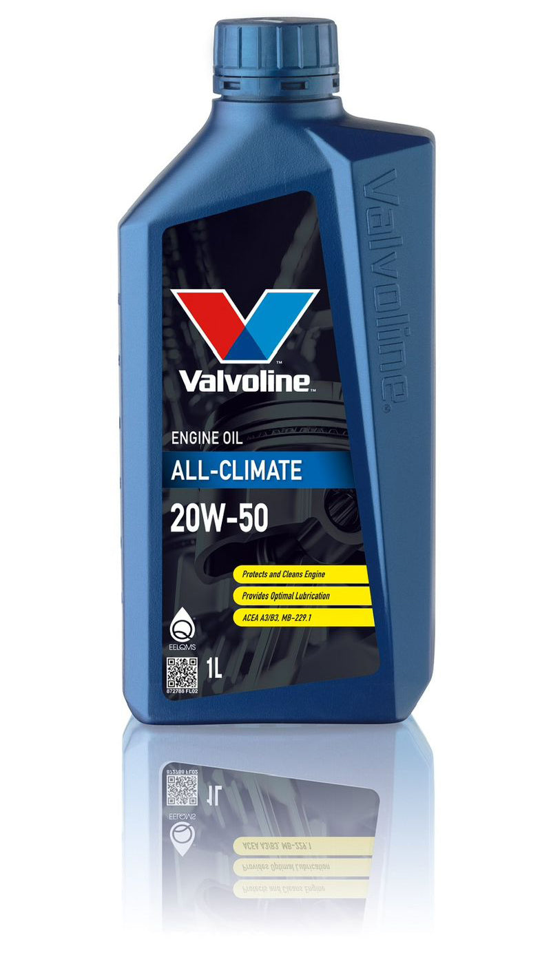 زيت فالفولين 20w50 أول كلايمت All-Climate محرك بنزين وديزل عبوة 1لتر