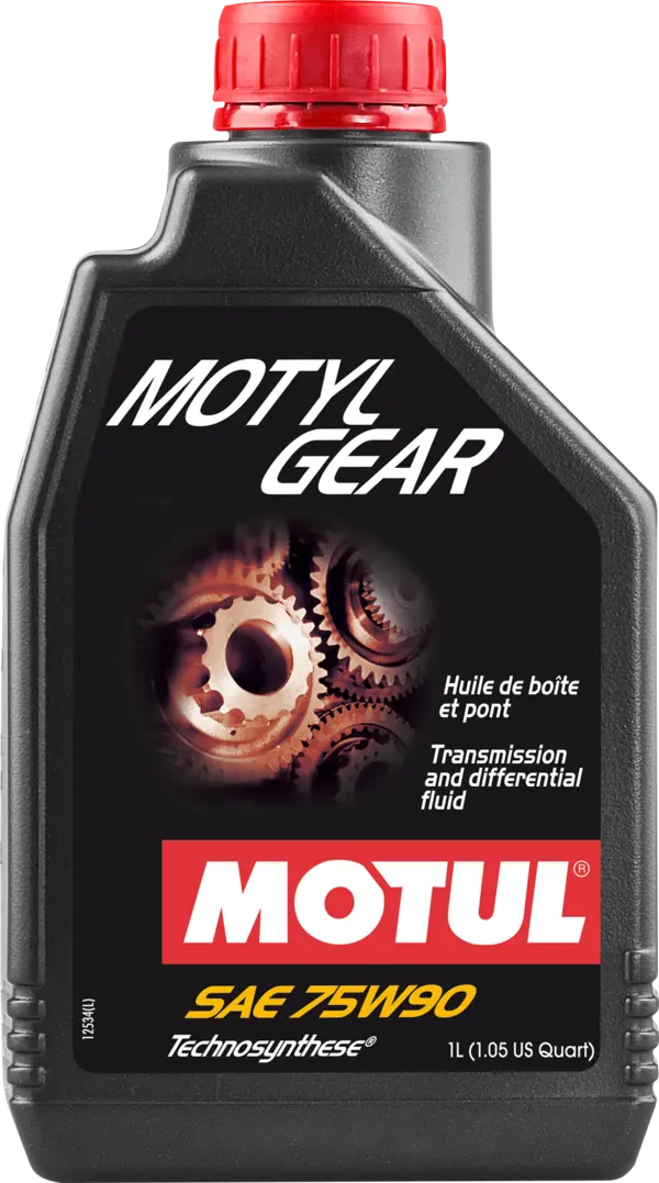 زيت موتول Motylgear 75W-90 زيت قير ودفرنس Technosynthese، 1 لتر

